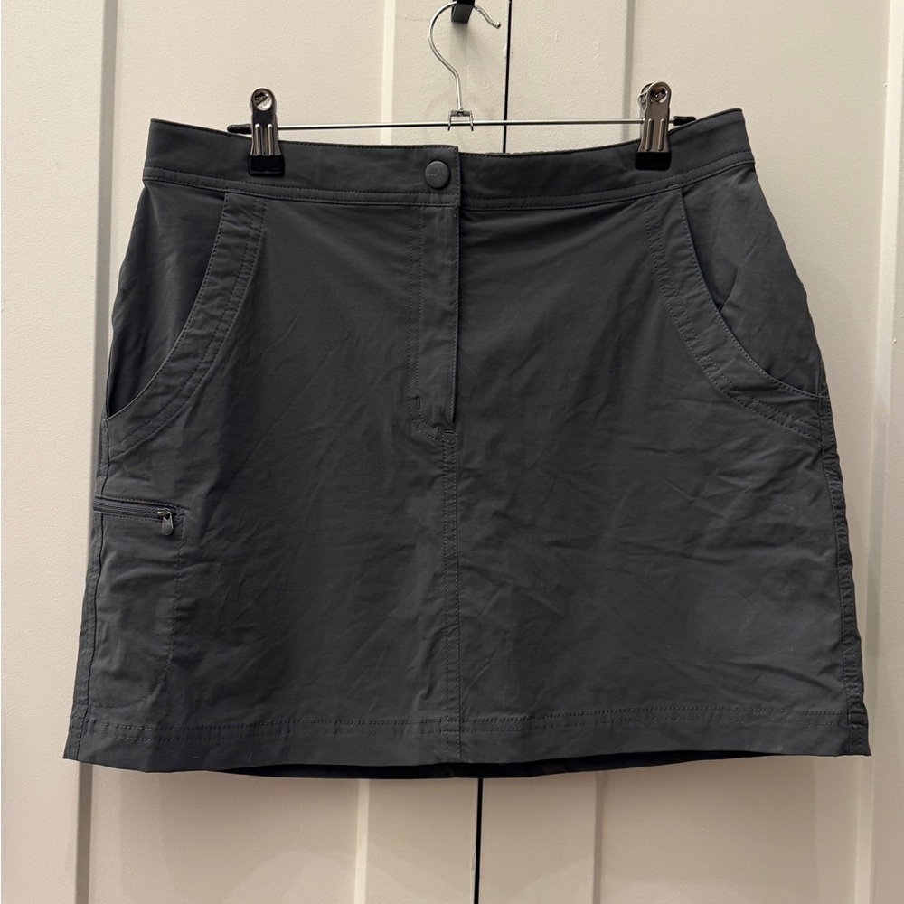 L.L. Bean Gray Athletic Skort
